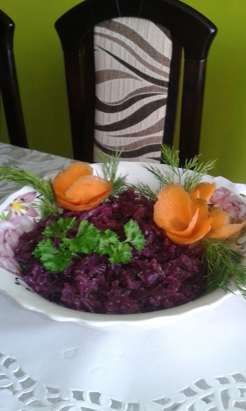 Kapusta czerwona  zasmażana Kapusta czerwona  zasmażana