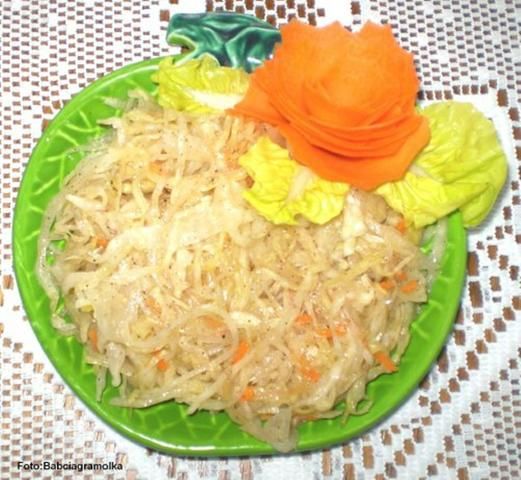 Kapusta kiszona do ryby : Kapusta kiszona do ryby :