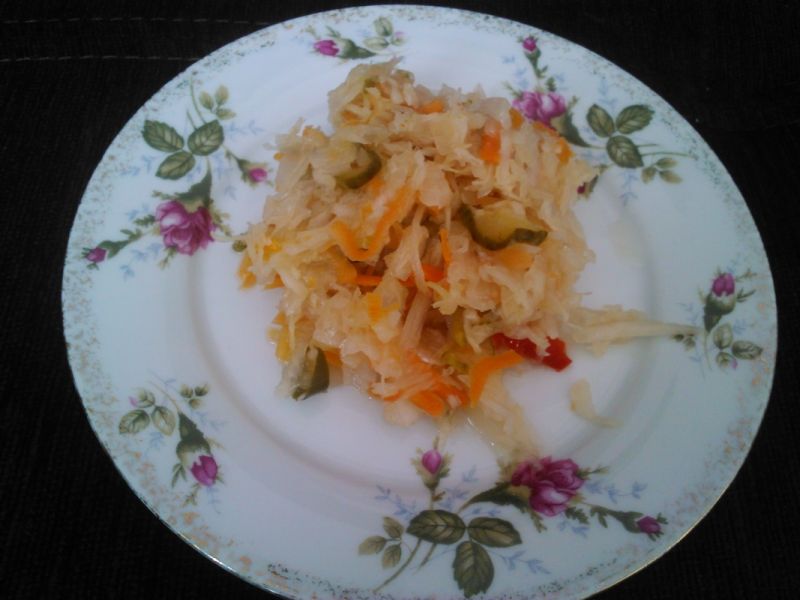 Kapusta kiszona na bogato