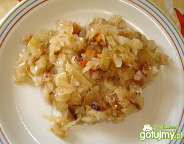 Kapusta kiszona po litewsku Kapusta kiszona po litewsku