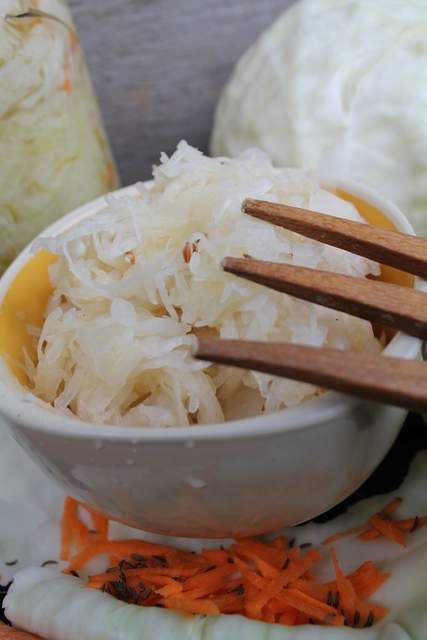 Kapusta kiszona w słoikach Kapusta kiszona w słoikach