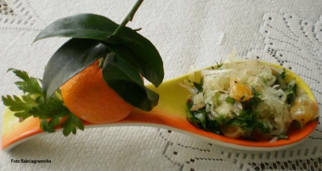 Kapusta kiszona z mandarynką II : Kapusta kiszona z mandarynką II :