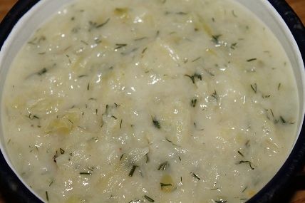 Kapusta młoda gotowana