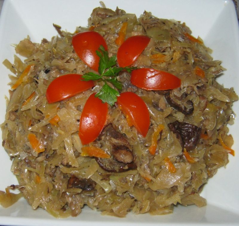 Kapusta mocno grzybowa