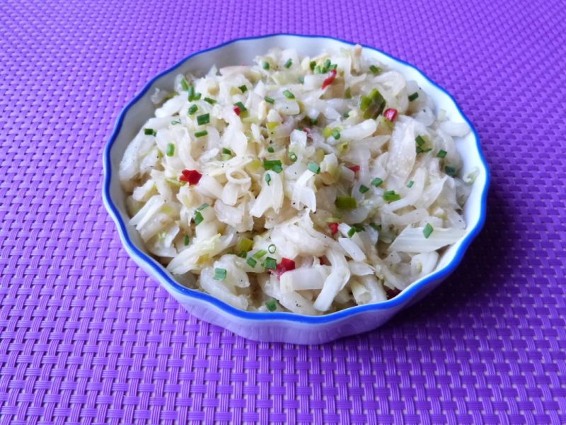 Kapusta pekińska w orientalnym smaku Kapusta pekińska w orientalnym smaku