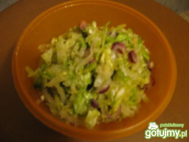 Kapusta pekińska w wesołej wersji Kapusta pekińska w wesołej wersji