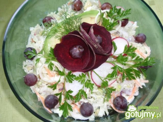 Kapusta pekinska z awokado Kapusta pekinska z awokado