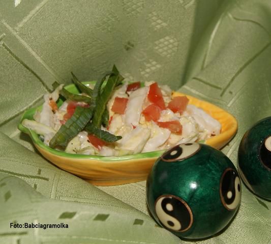 Kapusta pekińska z cytrynowym chili