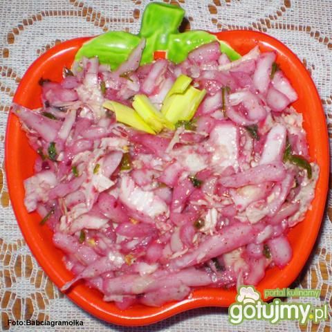 Kapusta pekińska z czarną porzeczką : Kapusta pekińska z czarną porzeczką :