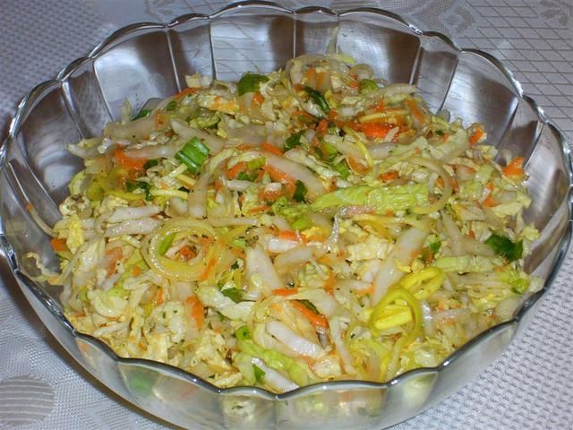 Kapusta pekińska z porem