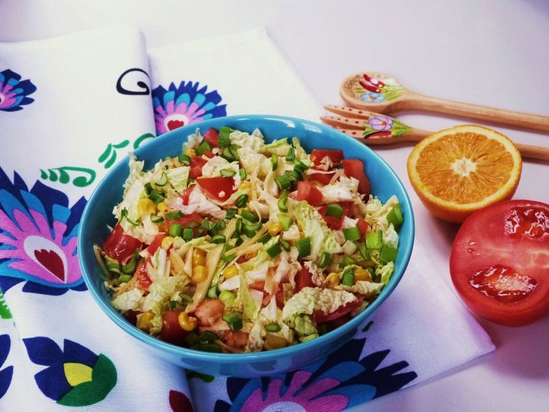 Kapusta pekińska z selerem Kapusta pekińska z selerem