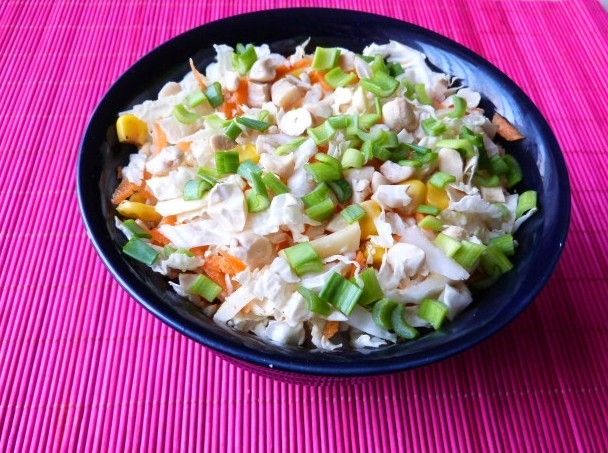 Kapusta pekińska z żółtym serem