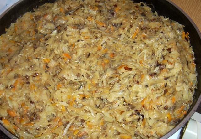 Kapusta postna mojej babci