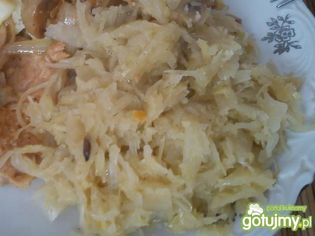 Kapusta smażona do obiadu