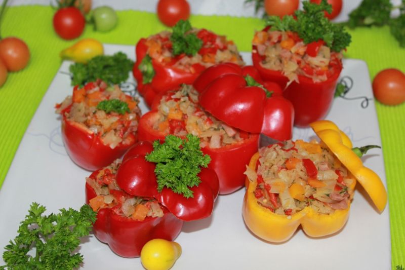 Kapusta w paprykach  Kapusta w paprykach