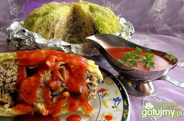 Kapusta włoska faszerowana