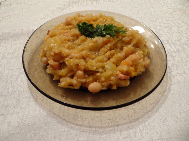 Kapusta z dodatkami wg Megg