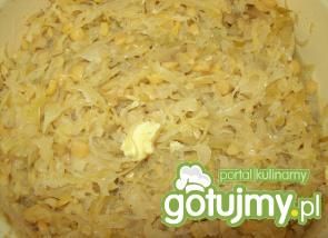 Kapusta z grochem na ciepło Kapusta z grochem na ciepło