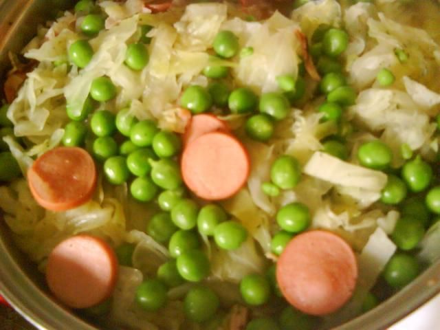 Kapusta z groszkiem Kapusta z groszkiem