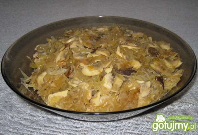 Kapusta z grzybami 2 Kapusta z grzybami 2