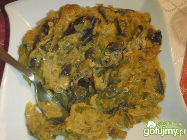 Kapusta z grzybami  Kapusta z grzybami