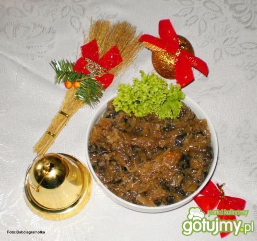 Kapusta z grzybami Babcigramolki 2