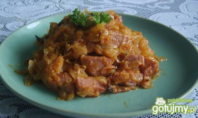 Kapusta z kiełbasą Kapusta z kiełbasą