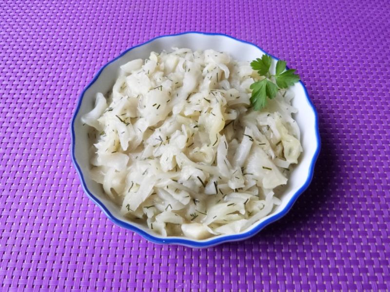 Kapusta z koperkiem Kapusta z koperkiem