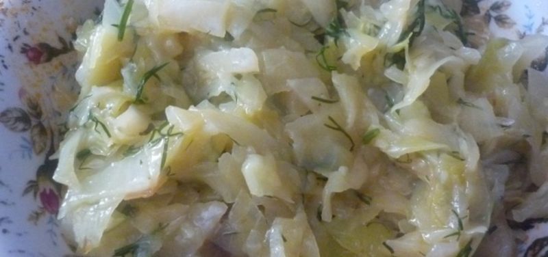 Kapusta z koperkiem Kapusta z koperkiem