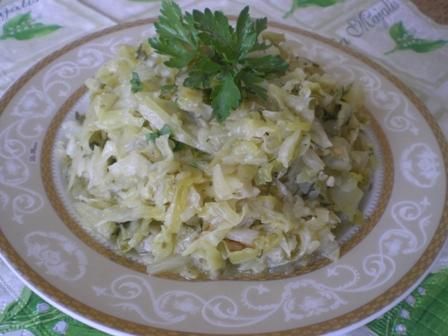 Kapusta z koperkiem Kapusta z koperkiem