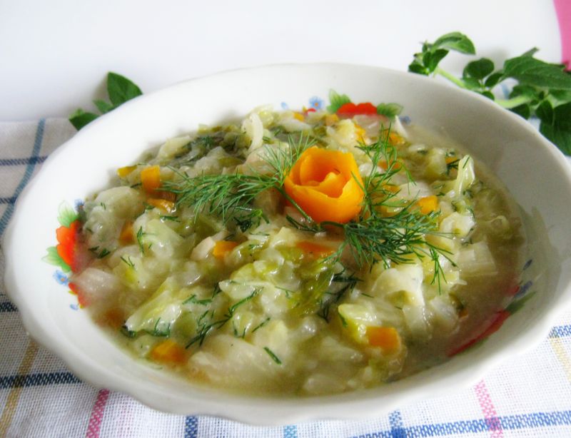 Kapusta z koperkiem  Kapusta z koperkiem