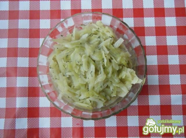 Kapusta z koperkiem Kapusta z koperkiem