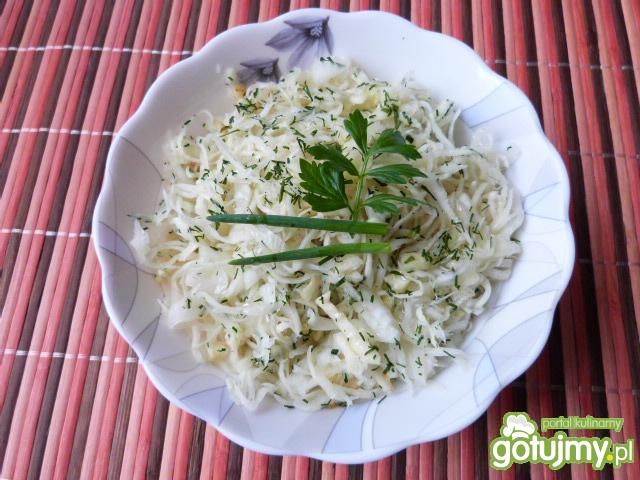 Kapusta z koperkiem i przyprawą curry  Kapusta z koperkiem i przyprawą curry