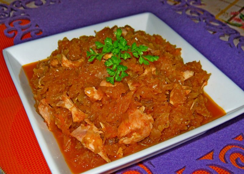 Kapusta z kurczakiem Kapusta z kurczakiem