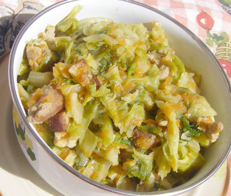 Kapusta z marchewką