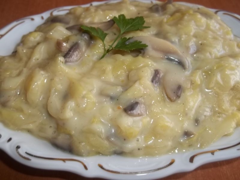 Kapusta z pieczarkami Kapusta z pieczarkami