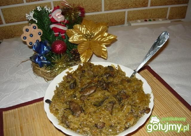 Kapusta z pieczarkami Kapusta z pieczarkami
