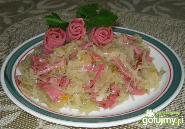 Kapusta z różowym odcieniem 