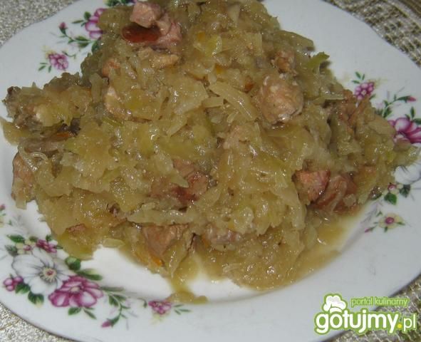 Kapusta z wędliną Kapusta z wędliną