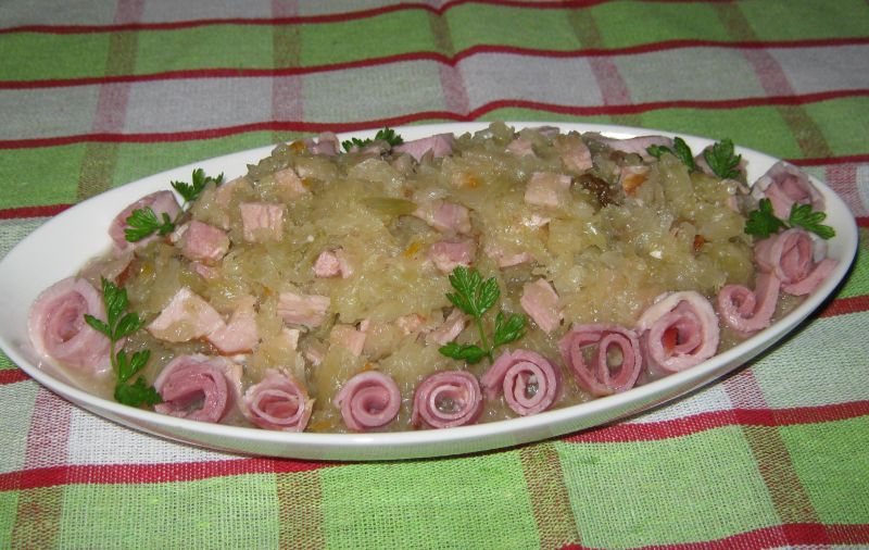 Kapusta z wędliną Kapusta z wędliną