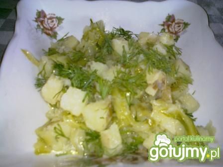 Kapusta z ziemniakami.