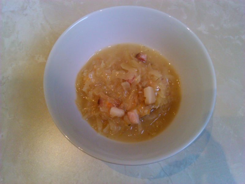 Kapusta zasmażana na boczku Kapusta zasmażana na boczku