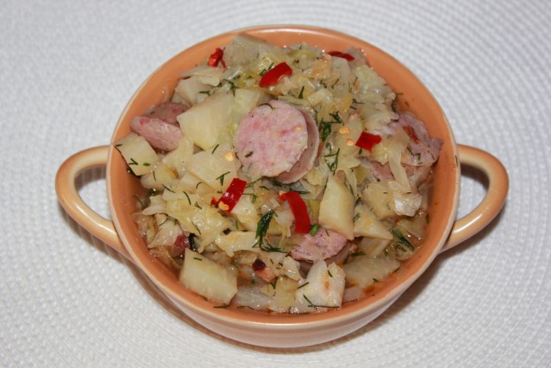 Kapustka z kalarepką Kapustka z kalarepką