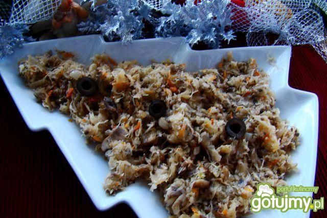 Kapustka z pieczarkami 