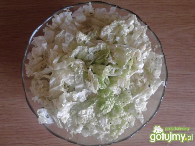 Kaputa pekinska z sosem vinaigrette