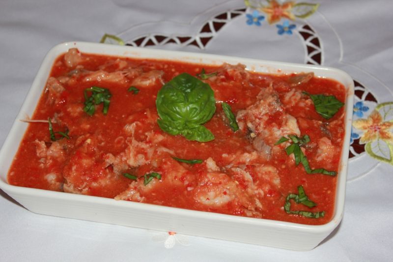 Karasie w sosie  Karasie w sosie