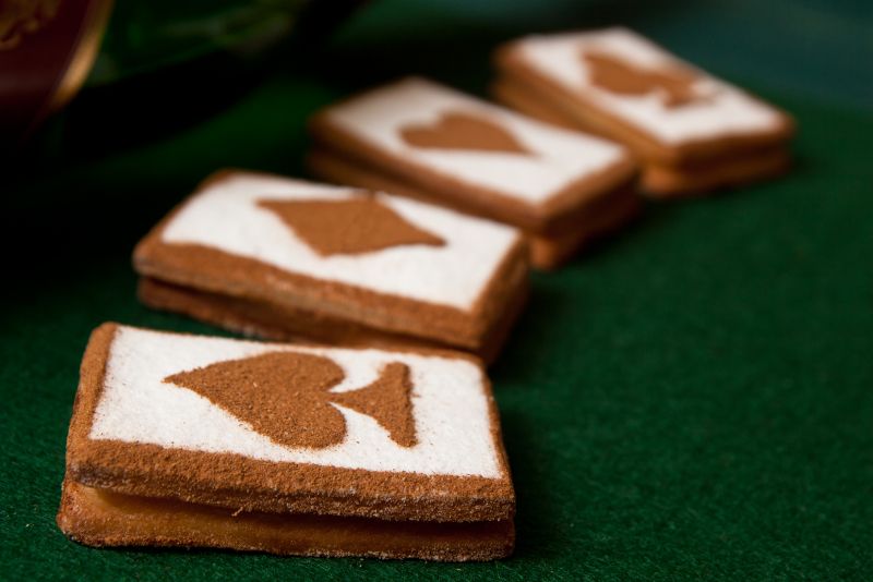 Karciane mini szarlotki Karciane mini szarlotki