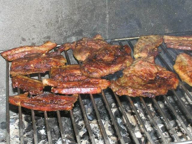 Karczek i boczek z grilla Karczek i boczek z grilla