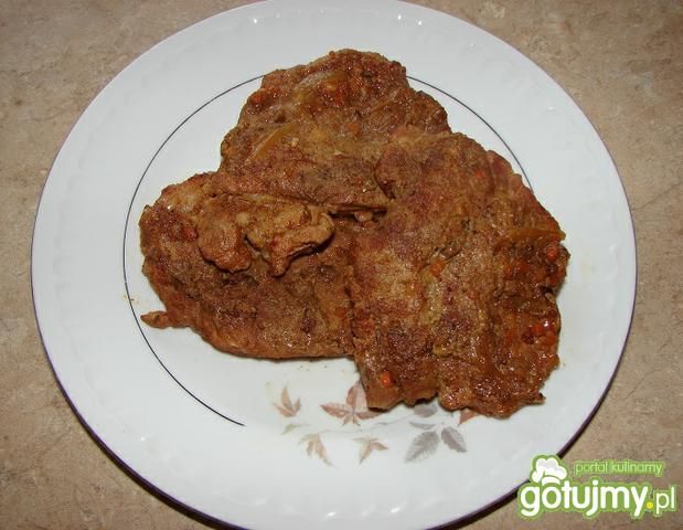 Karczek pieczony z winem Karczek pieczony z winem