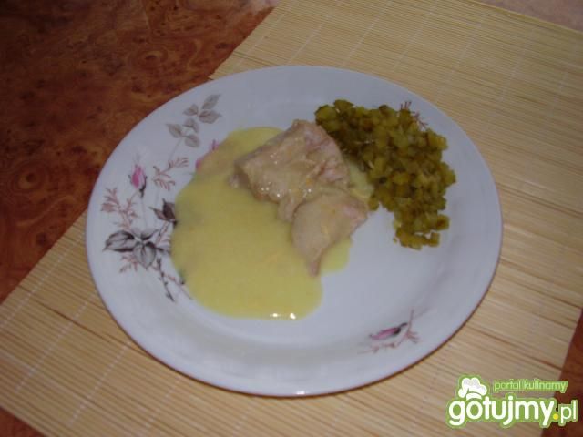 Karczek w sosie chrzanowym Karczek w sosie chrzanowym